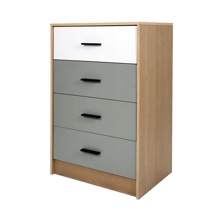 ตู้ 4 ลิ้นชัก ME LIVING JUSPER สีขาว/เทา_0