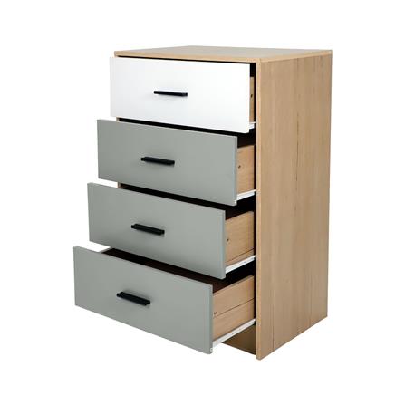 ตู้ 4 ลิ้นชัก ME LIVING JUSPER สีขาว/เทา_3