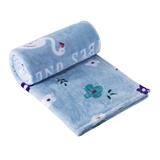 BLANKET HOME LIVING FLAMINGO 50X60" GREY
