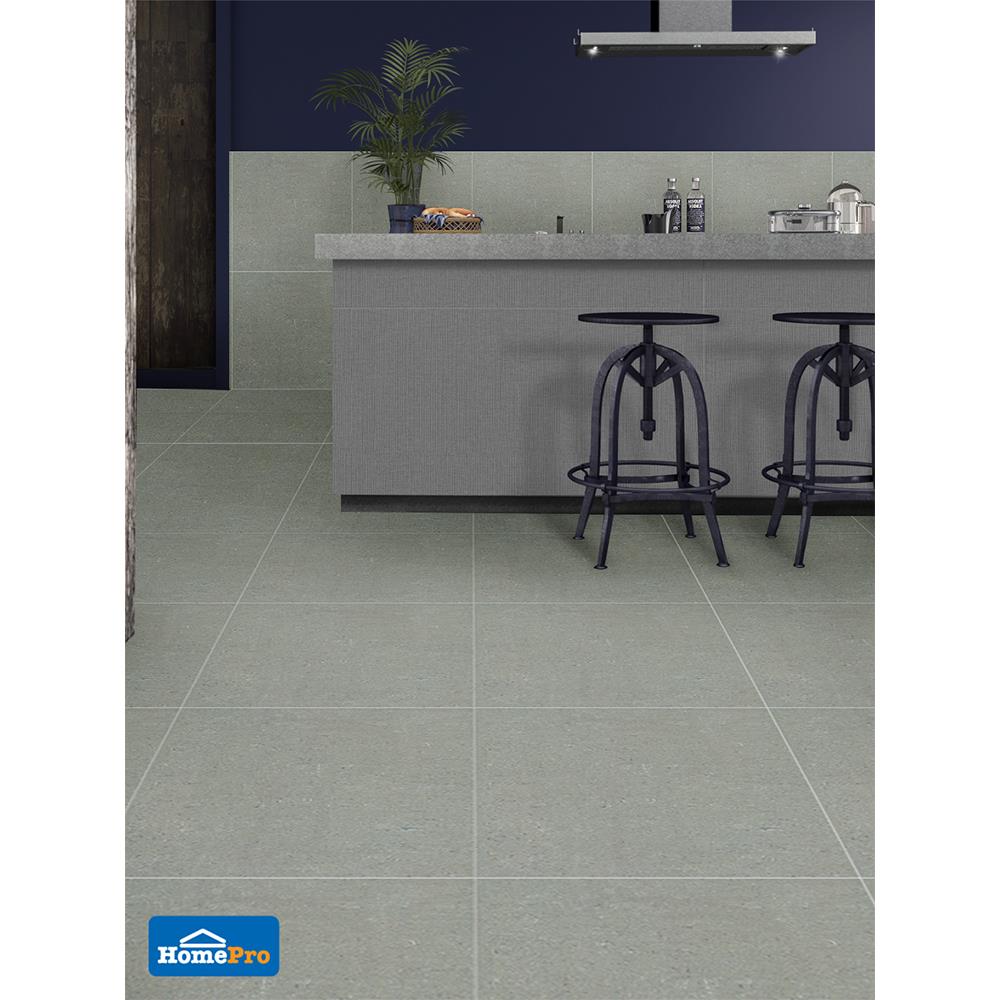 กระเบื้องพื้น 60x60 ซม. วิคเตอร์ เทา 1.44M2