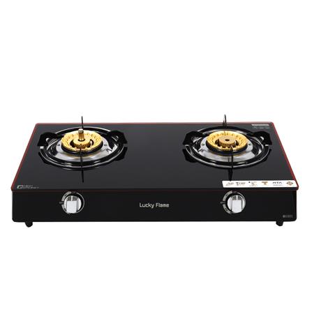 เตาแก๊สตั้งโต๊ะ 2 หัวแก๊ส LUCKY FLAME AG-112SSC