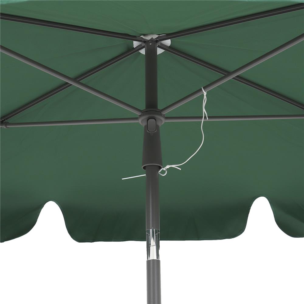 ร่มสนามทรงสี่เหลี่ยม SPRING SUNNY สีเขียว