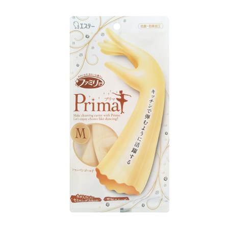 PVC GLOVES SHALDAN PRIMA SIZE M GOLDEN