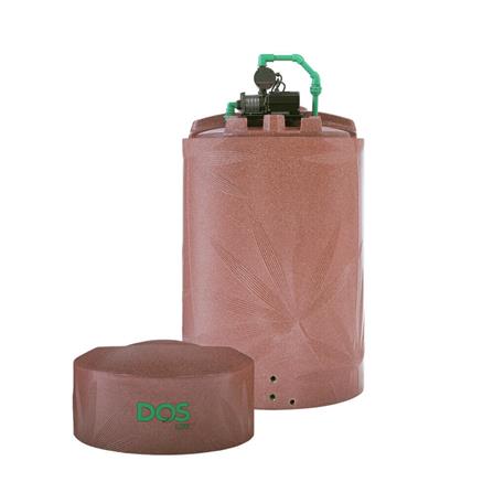 แท้งค์น้ำบนดิน DOS NATURA WATER PAC 2,000 ลิตร สีแดง+ปั๊มน้ำ MITSUBISHI EP355_1