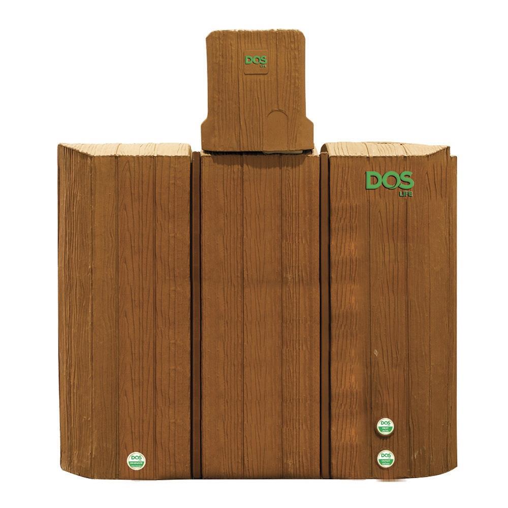 แท้งค์น้ำบนดิน DOS TIMBERA WATER PAC 900 ลิตร LIGHT OAK+ปั๊มน้ำ MITSUBISHI EP355_1