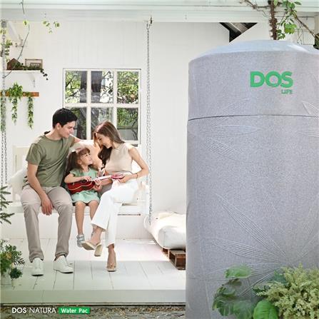 แท้งค์น้ำบนดิน DOS NATURA WATER PAC 1,000 ลิตร สีเทา+ปั๊มน้ำ MITSUBISHI EP305_4
