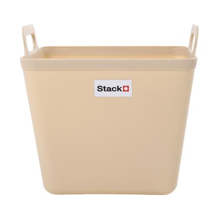 กล่องหูหิ้ว STACKO รุ่นมินนี่ เอียร่า 30x30x30.5 ซม. สีเบจ_1
