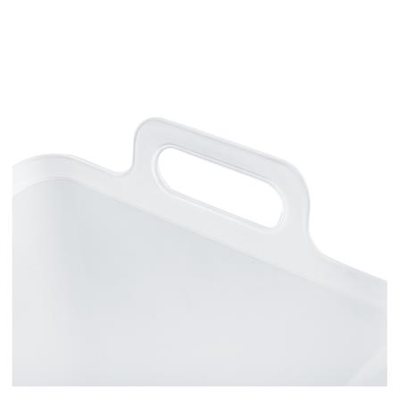 กล่องหูหิ้ว STACKO รุ่นมินนี่ เอียร่า 30x30x30.5 ซม. สีขาวใส_2