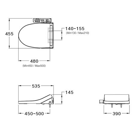 ฝารองนั่งอัตโนมัติ COTTO C9203_1