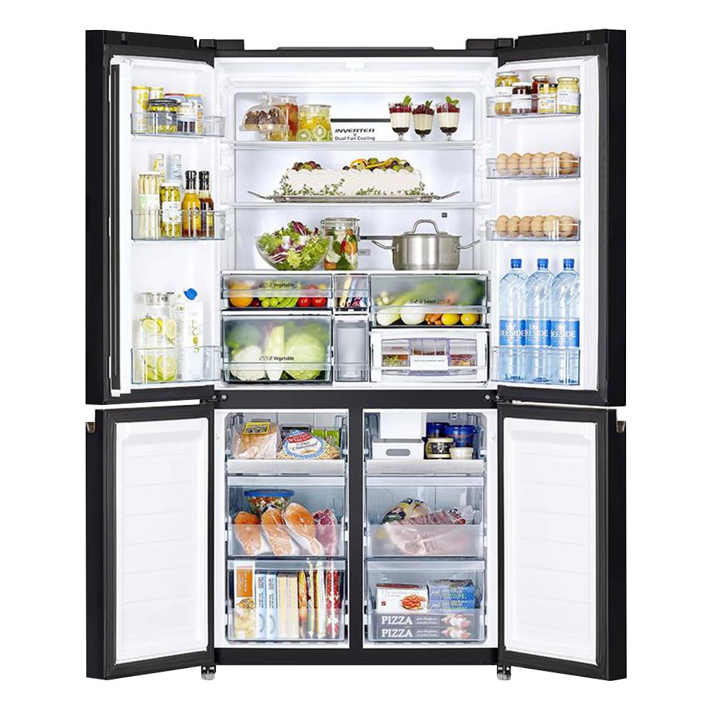 ตู้เย็น MULTI-DOORS HITACHI RWB640VF กระจกดำ 19.8คิว