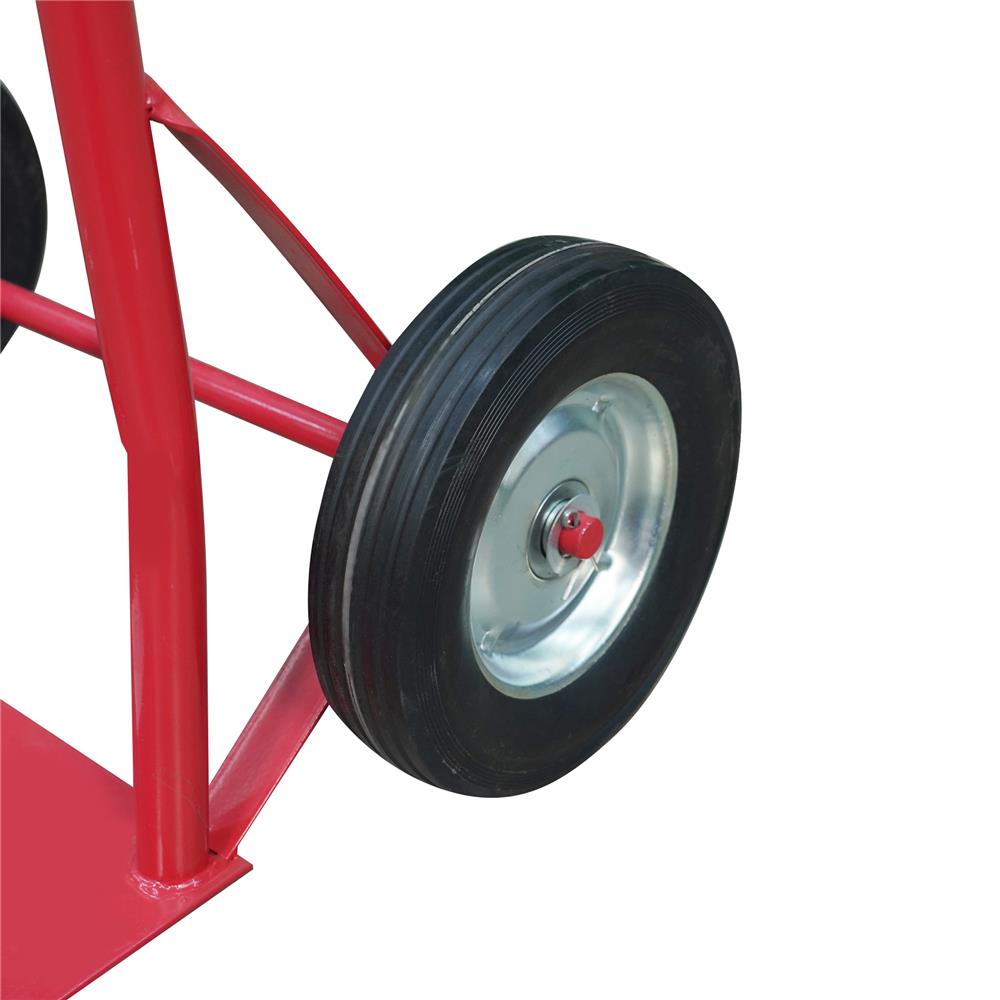 รถเข็นหลังโค้ง เหล็ก MATALL 150 กก. สีแดง