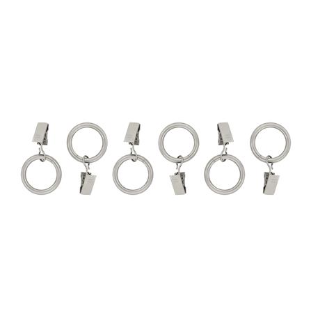 ห่วงคล้องรางเหล็ก HOME LIVING STYLE WD 33 มม. สีเงิน (แพ็ก 6 ชิ้น)_1