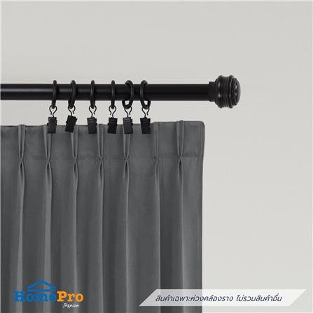 ห่วงคล้องรางเหล็ก HOME LIVING STYLE WD 33 มม. สีดำ (แพ็ก 6 ชิ้น)_3