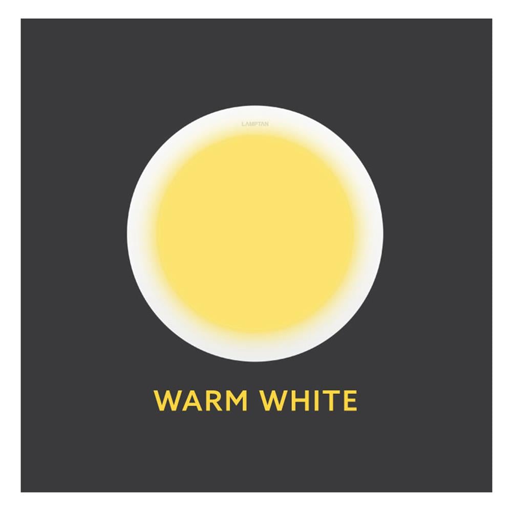 ดาวน์ไลท์ LED LAMPTAN ULTRA SLIM PC 12 วัตต์ WARM WHITE 6 นิ้ว สีขาว กลม