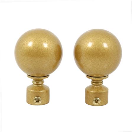 FINIALS HOME LIVING STYLE NIC 19MM GOLD