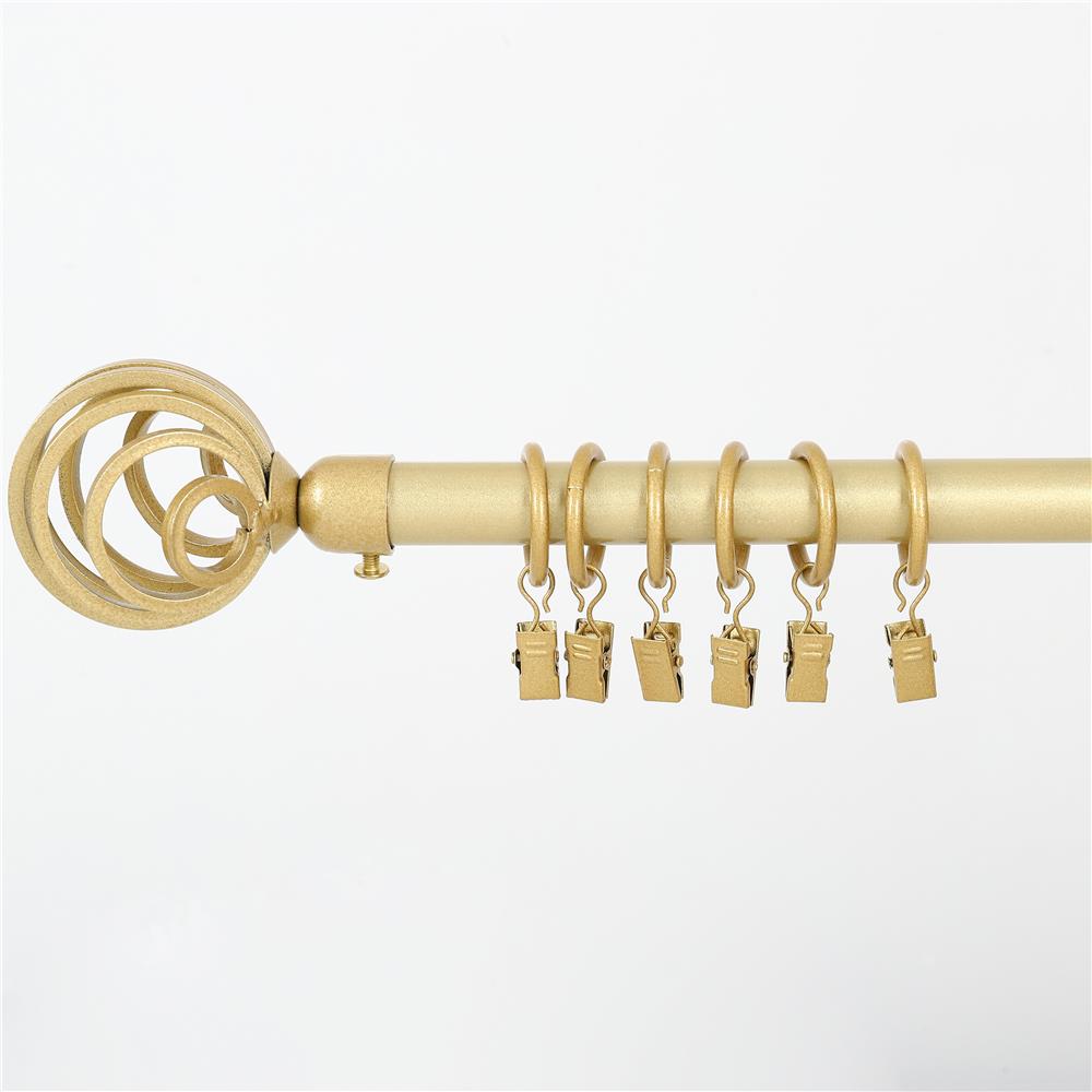 ห่วงคล้องรางเหล็ก HOME LIVING STYLE WD 33 มม. สีทอง