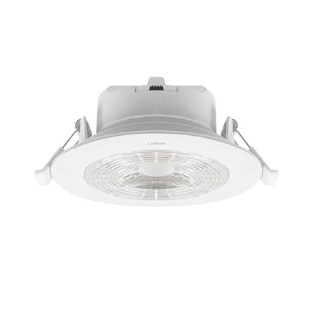 ดาวน์ไลท์ LED LAMPTAN COLOUR SWITCH CHOOZE 13 วัตต์ DAYLIGHT/COOLWHITE/WARMWHITE 4 นิ้ว สีขาว กลม_1