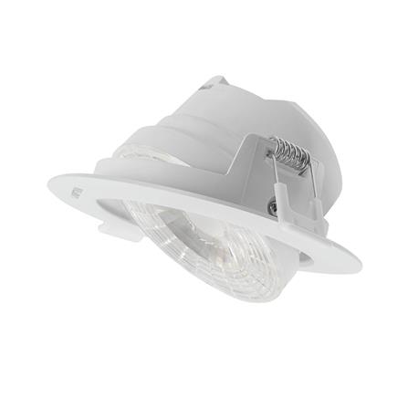 ดาวน์ไลท์ LED LAMPTAN COLOUR SWITCH CHOOZE 13 วัตต์ DAYLIGHT/COOLWHITE/WARMWHITE 4 นิ้ว สีขาว กลม_2