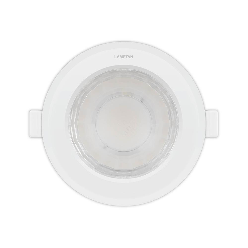 ดาวน์ไลท์ LED LAMPTAN COLOUR CHOICE CHOOZE 15 วัตต์ DAYLIGHT/COOLWHITE/WARMWHITE 4 นิ้ว สีขาว กลม