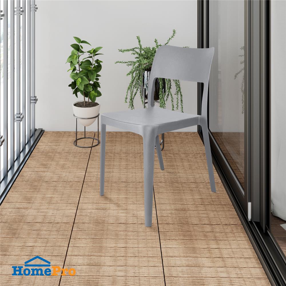 เก้าอี้พลาสติก PIONEER PNG9169 สีเทา