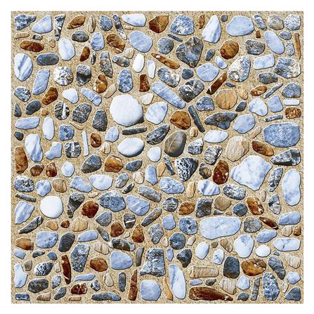 กระเบื้องพื้น 40x40 ซม. TARA กราเวล สโตน เทา 0.94M2_0
