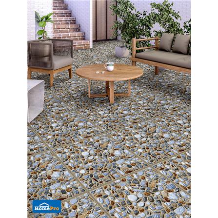 กระเบื้องพื้น 40x40 ซม. TARA กราเวล สโตน เทา 0.94M2_2