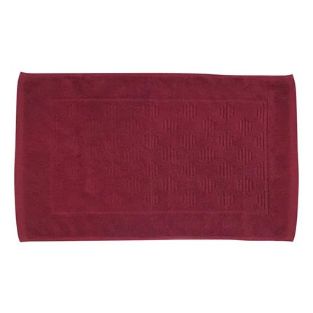 TOWEL RUG HOME LIVING STYLE KAMON 17x28" RED