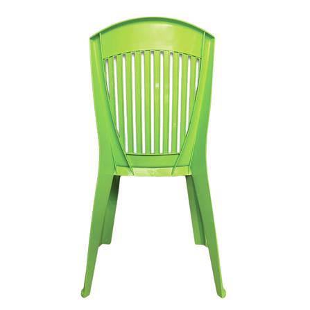 เก้าอี้พลาสติกลายตรง SUPERWARE CH-63 สีเขียว_3