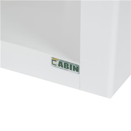 กล่องแขวนเสริมแนวตั้ง CABIN 29x33.5x67.5 ซม. สีครีม_2