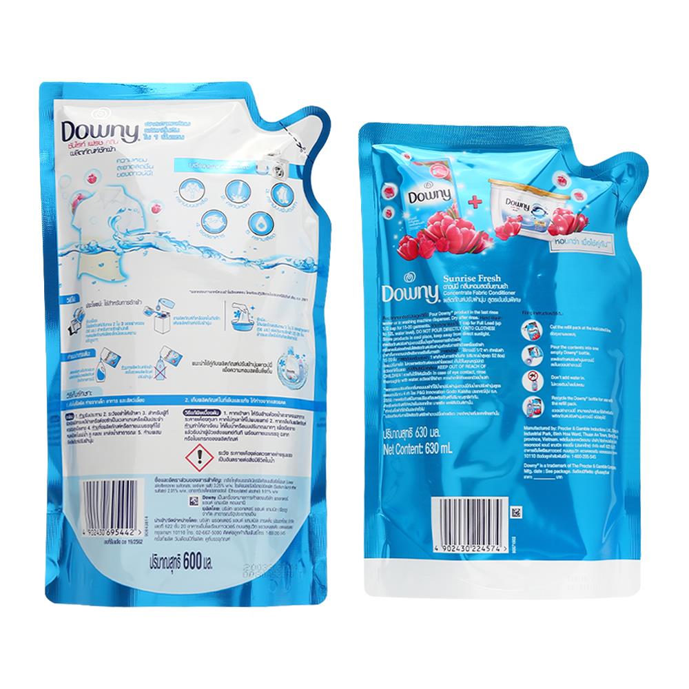 น้ำยาซักผ้า ปรับผ้านุ่ม DOWNY  SUNRISE FRESH