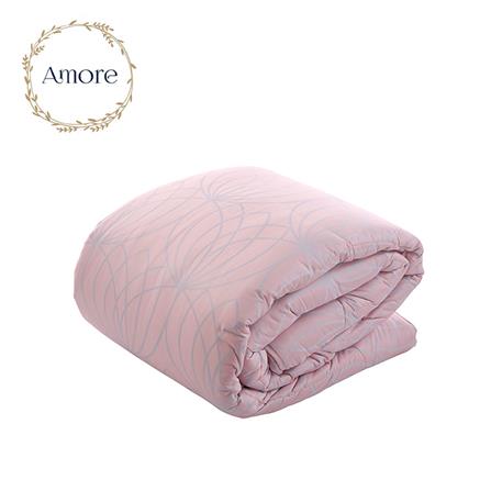 COMFORTER AMORE ROSELYN 100X90&rdquo; ROSE PINK