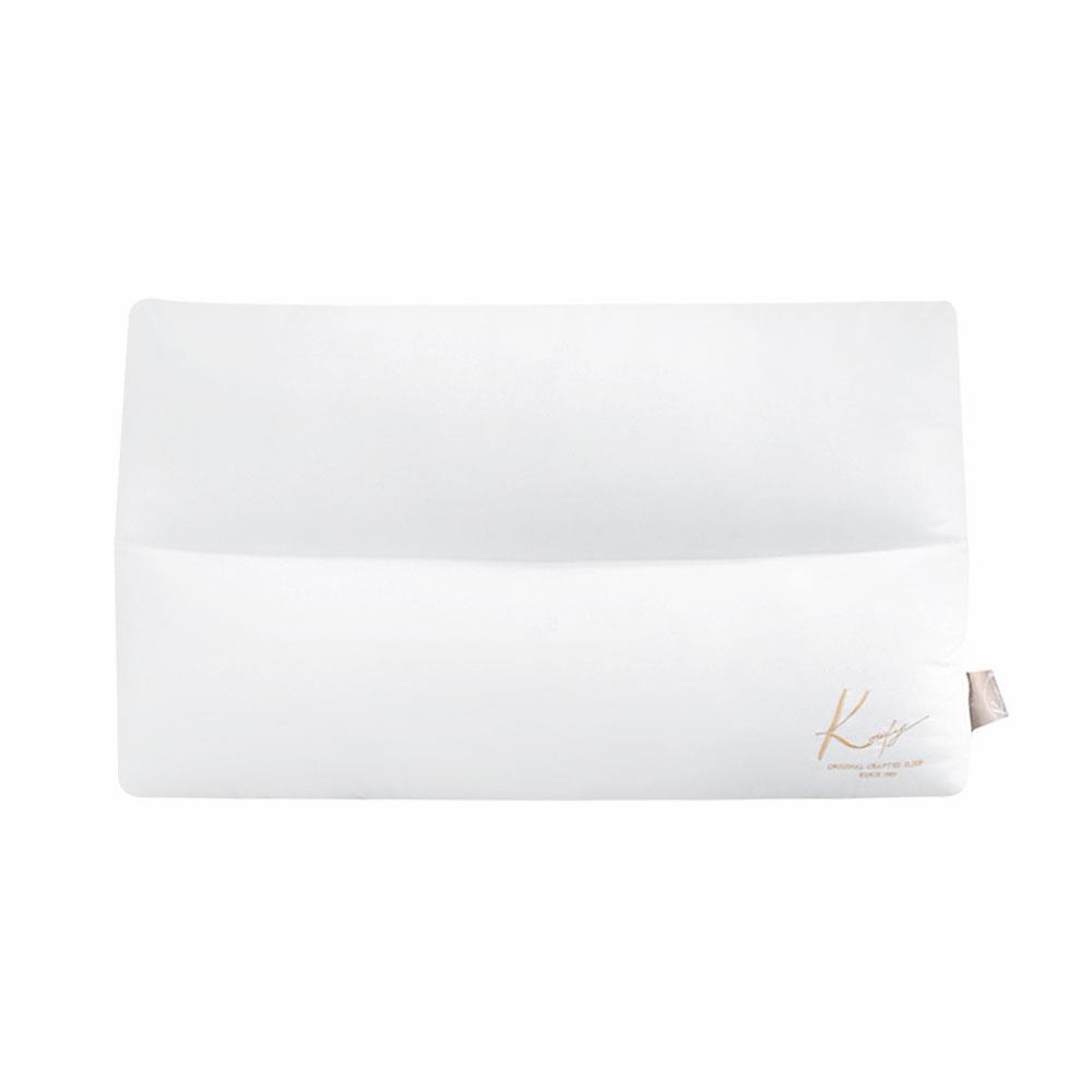 หมอนสุขภาพ ใยสังเคราะห์ KOMFY KRAFTED KONTOUR ไซส์ M 16x27 นิ้ว สีขาว
