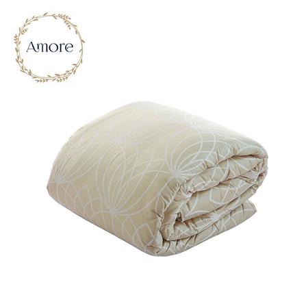 COMFORTER AMORE ROSELYN 70X90&rdquo; PALE GOLD