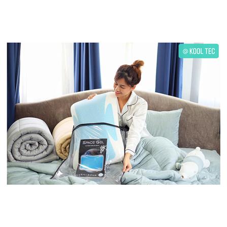 หมอนสุขภาพ MEMORY FOAM & GEL KOOLTEC SKY LAB สีขาว_3