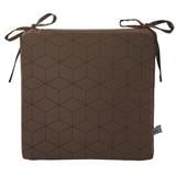 CHAIRPAD HOME LIVING STYLE HEX 16X16" BROWN