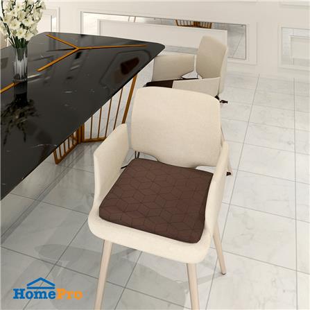 CHAIRPAD HOME LIVING STYLE HEX 16X16" BROWN