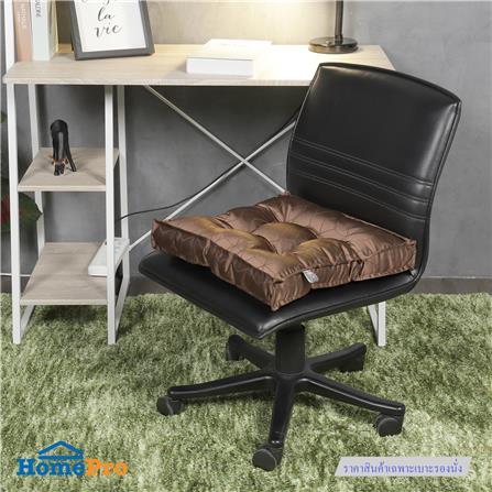 CHAIR PAD HOME LIVING STYLE HEX 17X17" BROWN