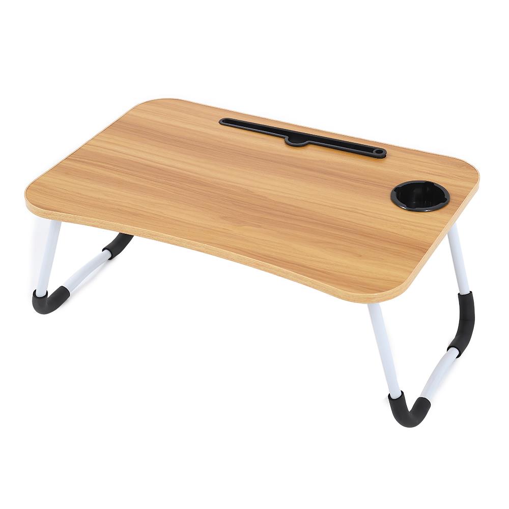 โต๊ะวางแล็ปท็อป FURDINI DEPTA สีน้ำตาลอ่อน