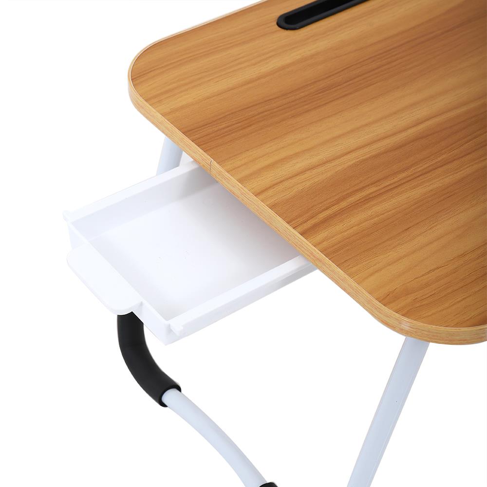 โต๊ะวางแล็ปท็อป FURDINI DEPTA สีน้ำตาลอ่อน