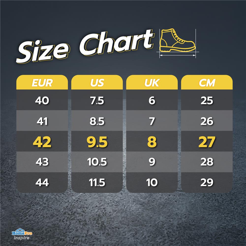 รองเท้านิรภัยผ้า พื้นยาง DEXZON LJ-20680 เบอร์ 42 สีเทา