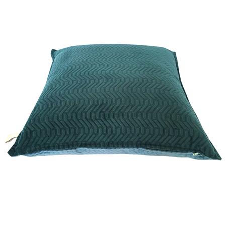 CUSHION HOME LIVING STYLE TOVA 18X18 INCH GREEN/LIGHT BLUE