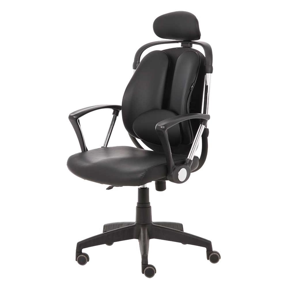 เก้าอี้เพื่อสุขภาพ ERGOTREND Dual-02BPP สีดำ