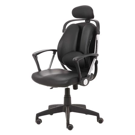 เก้าอี้เพื่อสุขภาพ ERGOTREND Dual-02BPP สีดำ_0