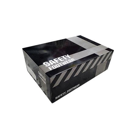 รองเท้านิรภัยผ้า พื้นยาง DEXZON LJ-20680 เบอร์ 43 สีเทา_2