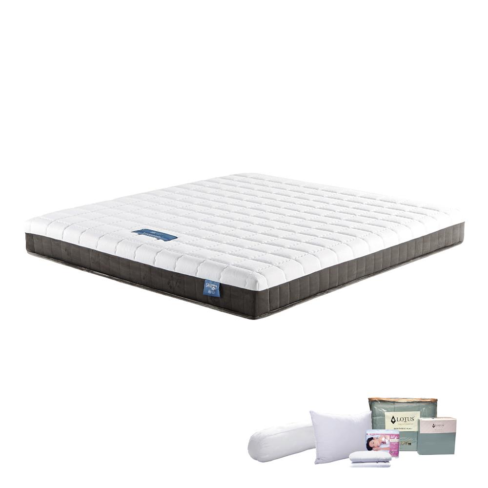 mattress-3-5ft-lotus-lermania-with-7pcs-bedding-set
