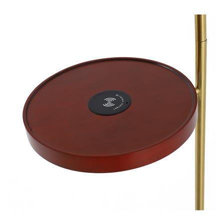 FLOOR LAMP CARINI L714 ANTIQUE BLACK/BLACK