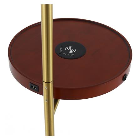 FLOOR LAMP CARINI L714 ANTIQUE BLACK/BLACK