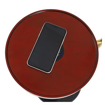 FLOOR LAMP CARINI L714 ANTIQUE BLACK/BLACK