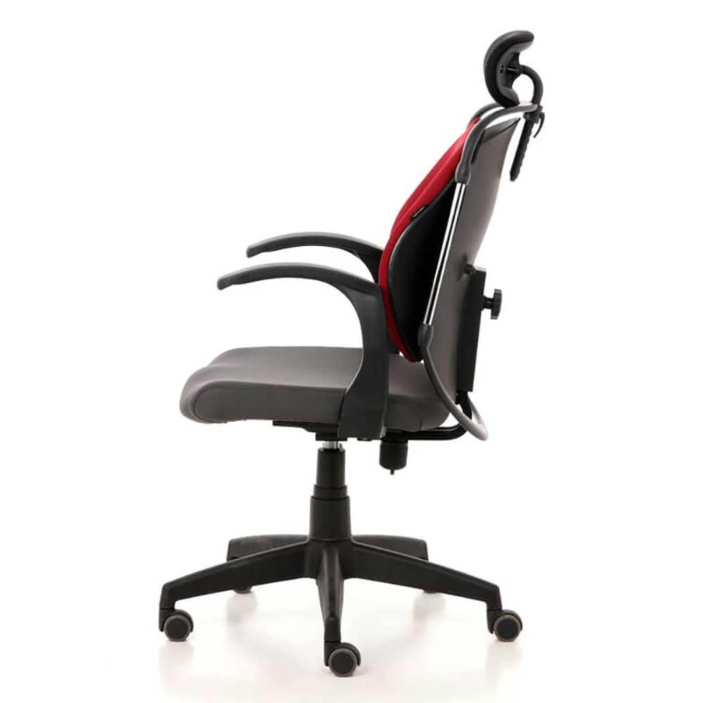 เก้าอี้เพื่อสุขภาพ ERGOTREND DUAL-03 RFF สีแดง