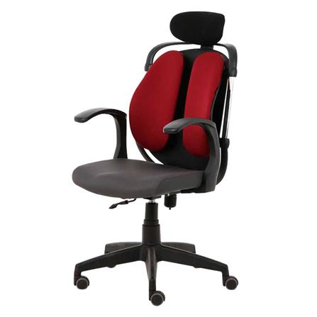 เก้าอี้เพื่อสุขภาพ ERGOTREND DUAL-03 RFF สีแดง_1